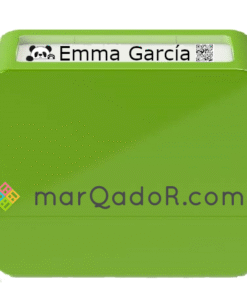 sello cuadrado personalizado para ropa y material escolar marQadoR