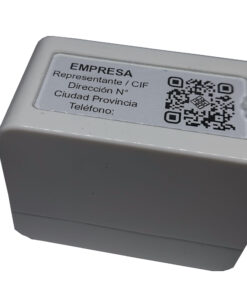 sello personalizado con logo para empresas marQadoR blanco