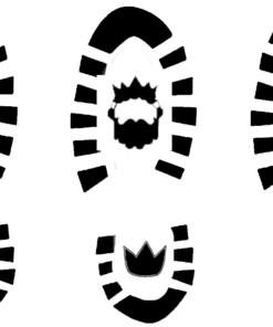 Plantilla Gratis Huella Reyes Magos